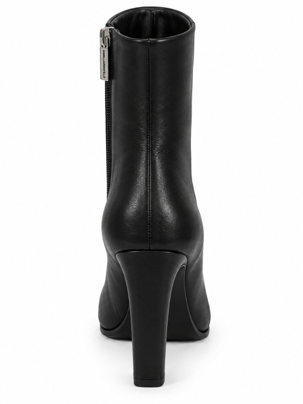 Karl Lagerfeld Paris Vica Heeled Bootie - Black - New - Picture 3 of 6